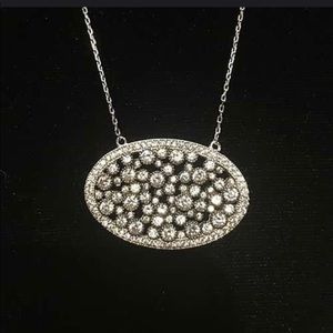 Galaxy Cubic Zirconia Sterling Silver Necklace, NWT